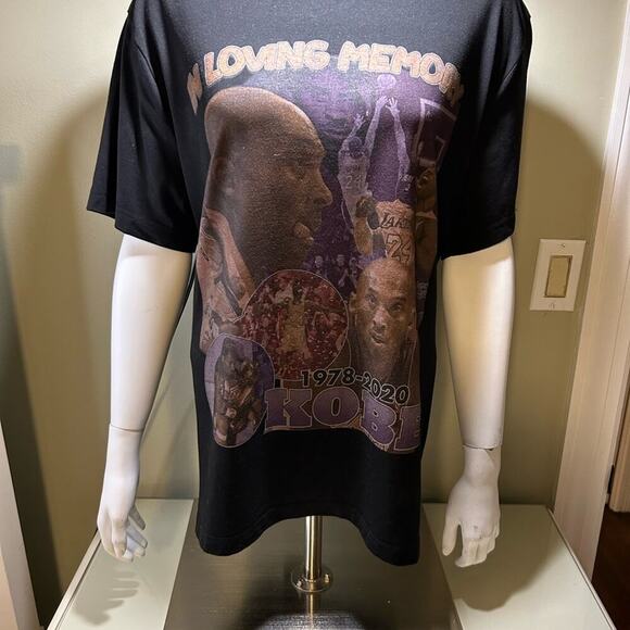 Nyrva Kobe Bryant Gianna Loving Memory T shirt streetwear Size XLarge - Picture 2 of 8